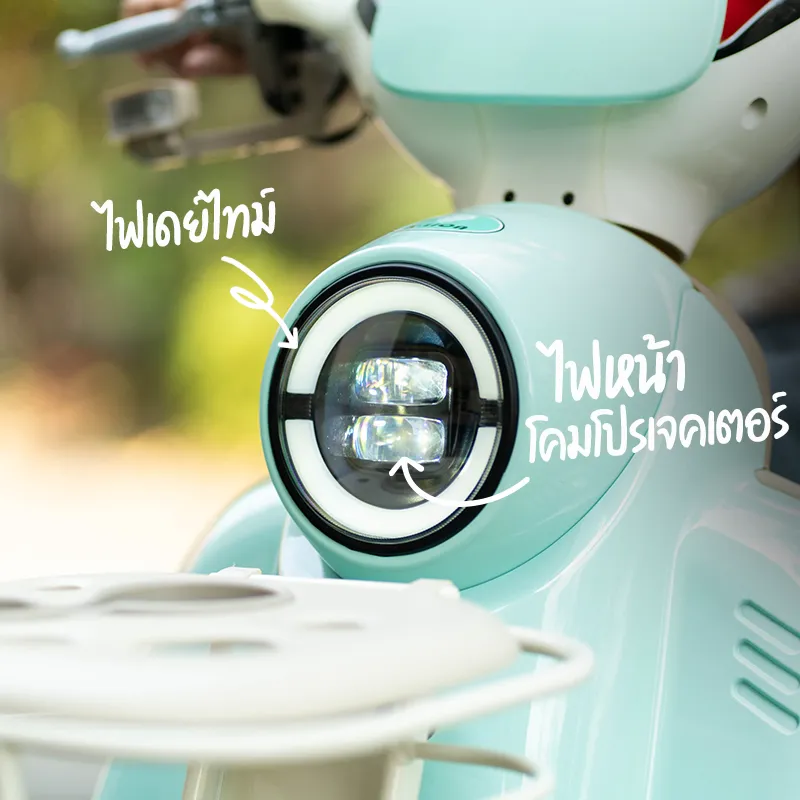 K1 ไฟหน้า LED โปรเจคเตอร์พร้อมไฟเดย์ไลท์